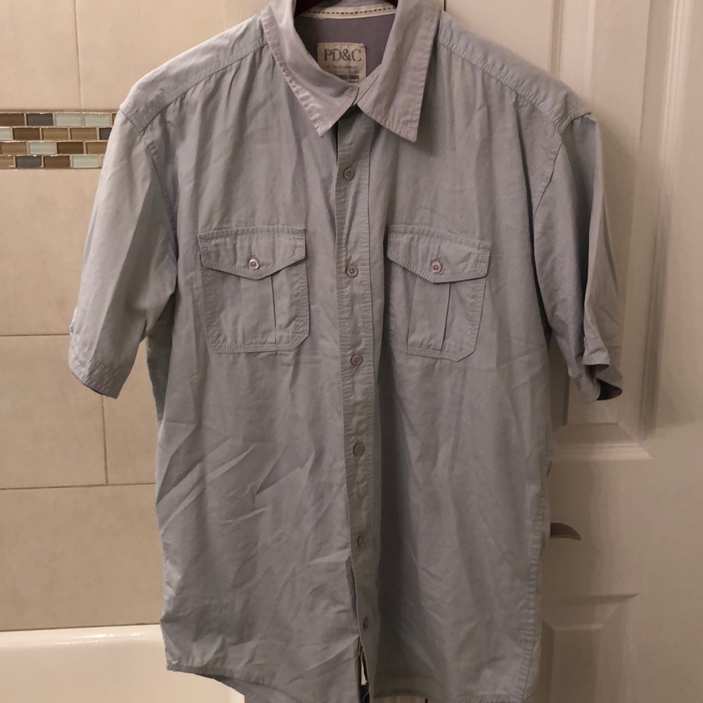 Short sleeve button up shirt